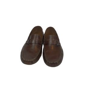 Clarks Men’s Cognac Moccasin Dress Shoe 7.5 M